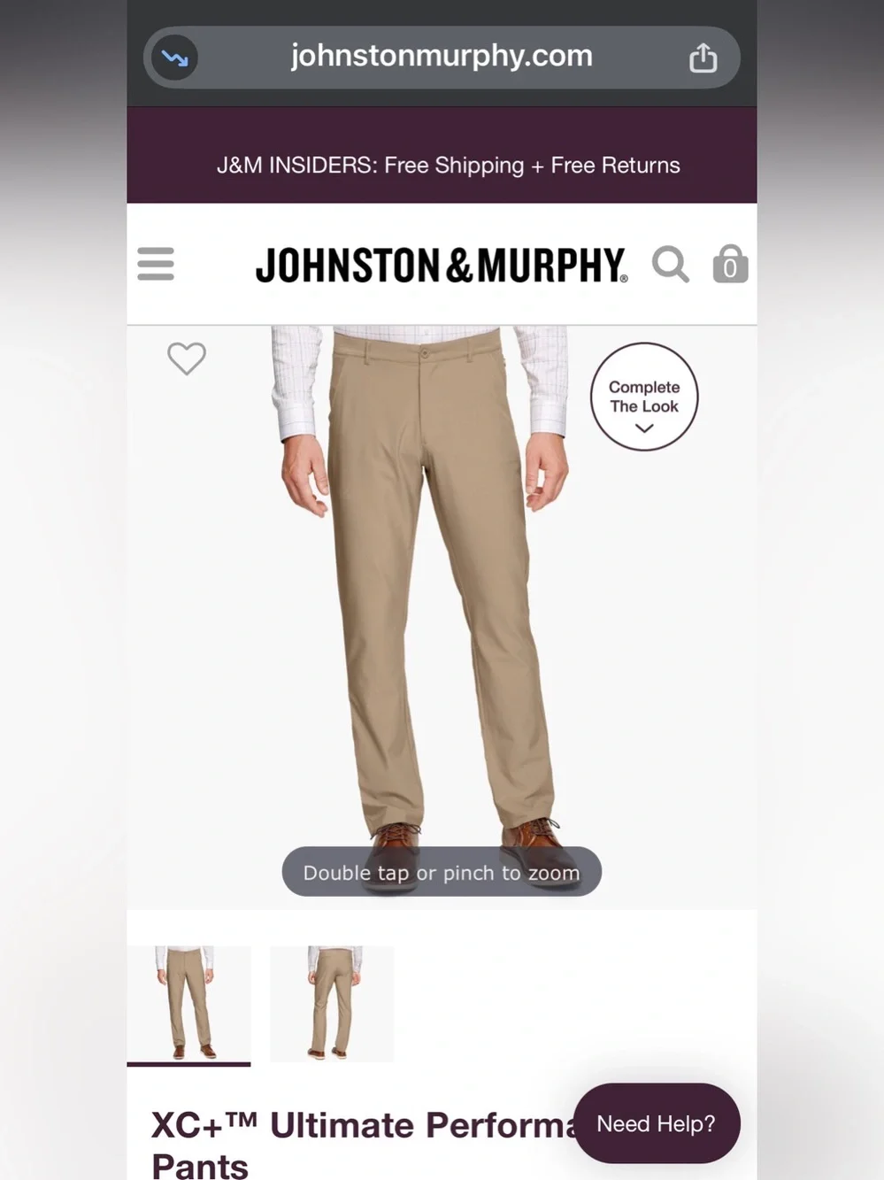 Johnston and Murphy XC+™ Ultimate Performance Pants